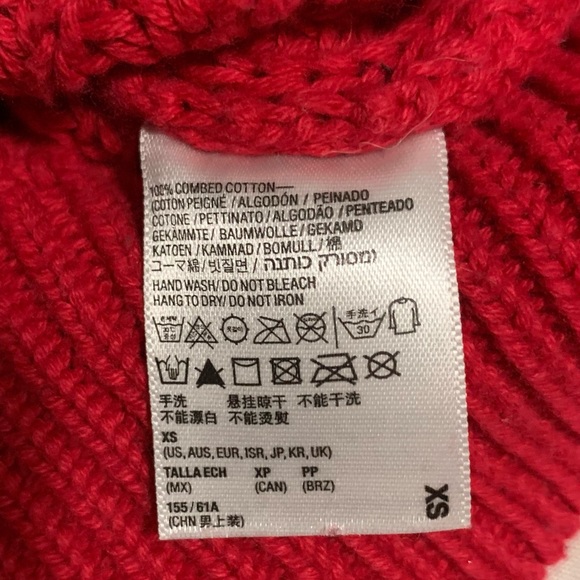 AMERICAN APPAREL FISHERMAN SWEATER COLOR BLOCK UNISEX - Picture 5 of 6